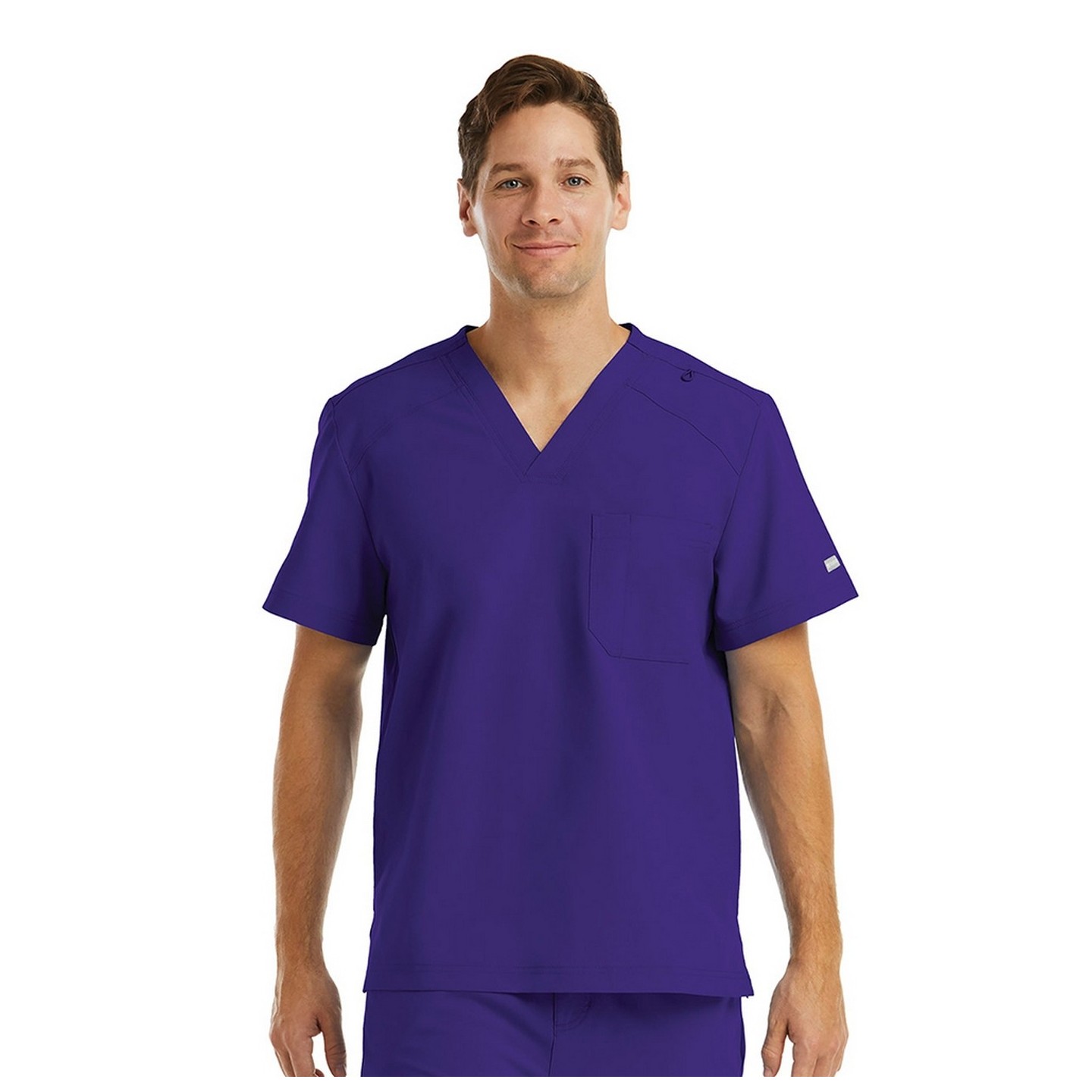 5801 Maevn Momentum Men's Chest Pocket V-Neck Top 