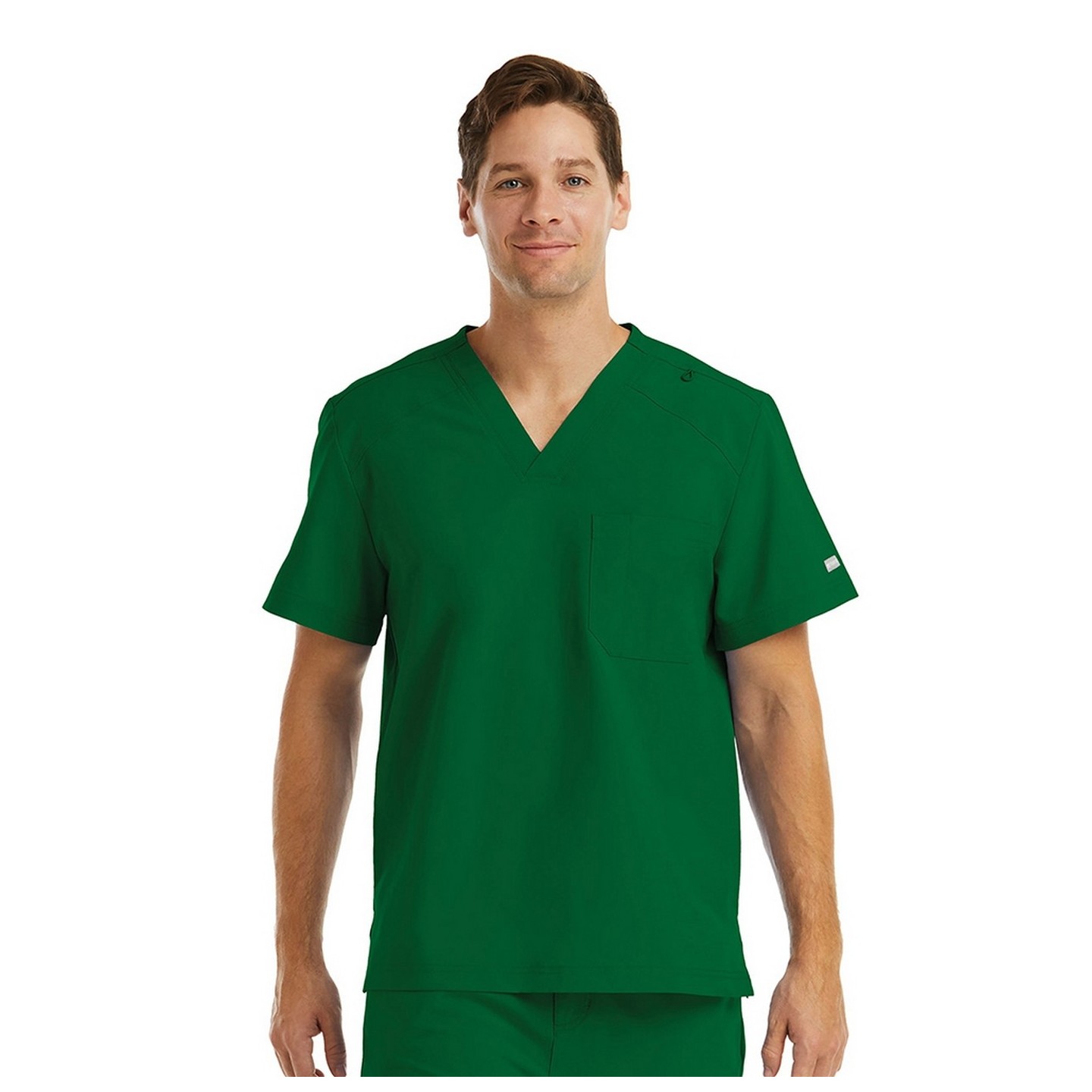 5801 Maevn Momentum Men's Chest Pocket V-Neck Top 