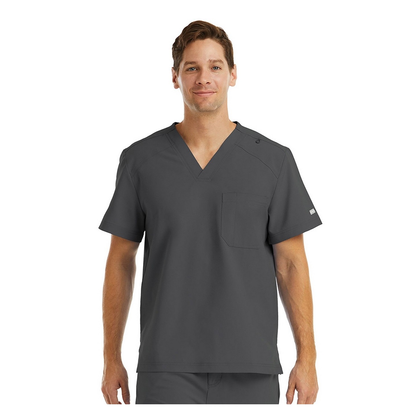 5801 Maevn Momentum Men's Chest Pocket V-Neck Top 