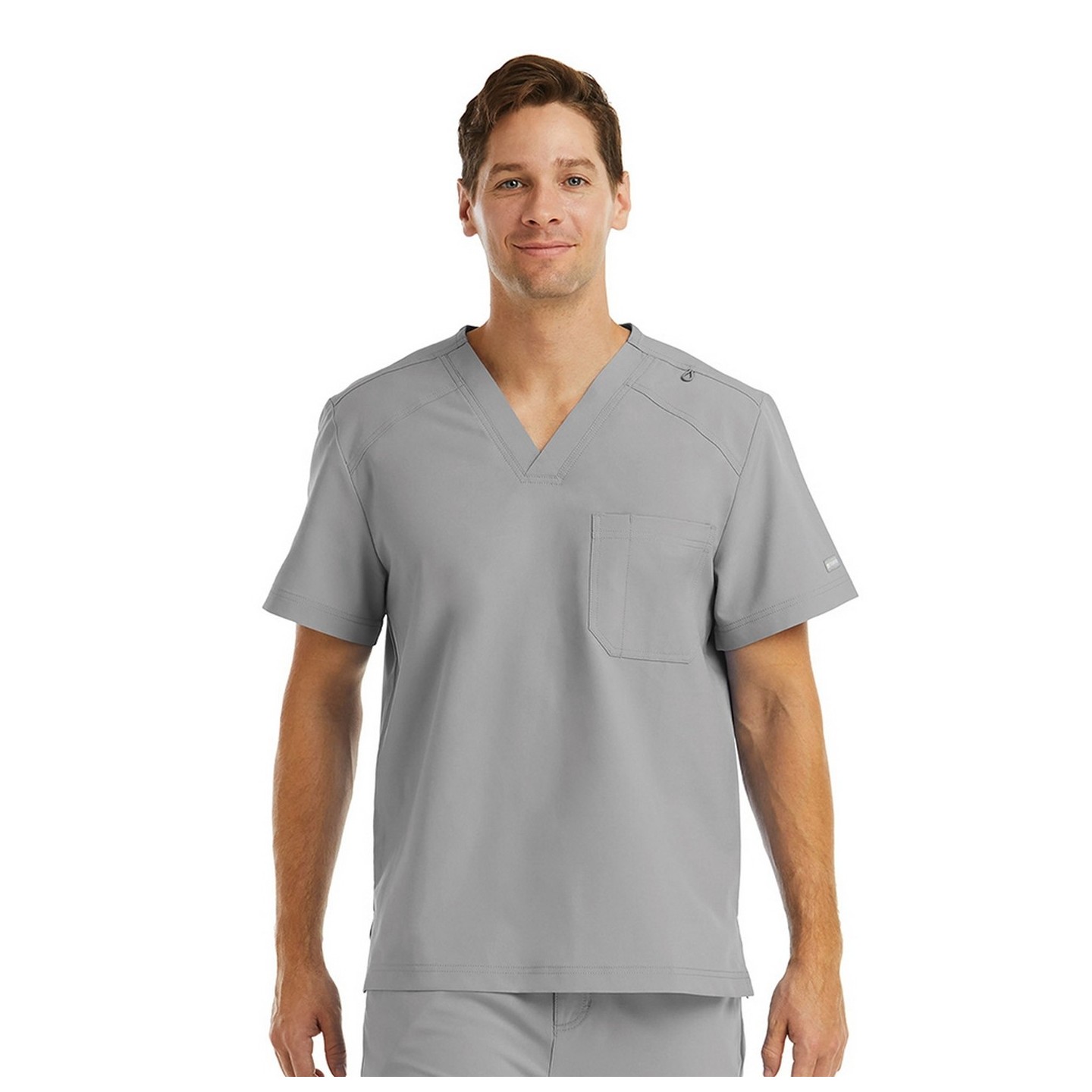 5801 Maevn Momentum Men's Chest Pocket V-Neck Top 