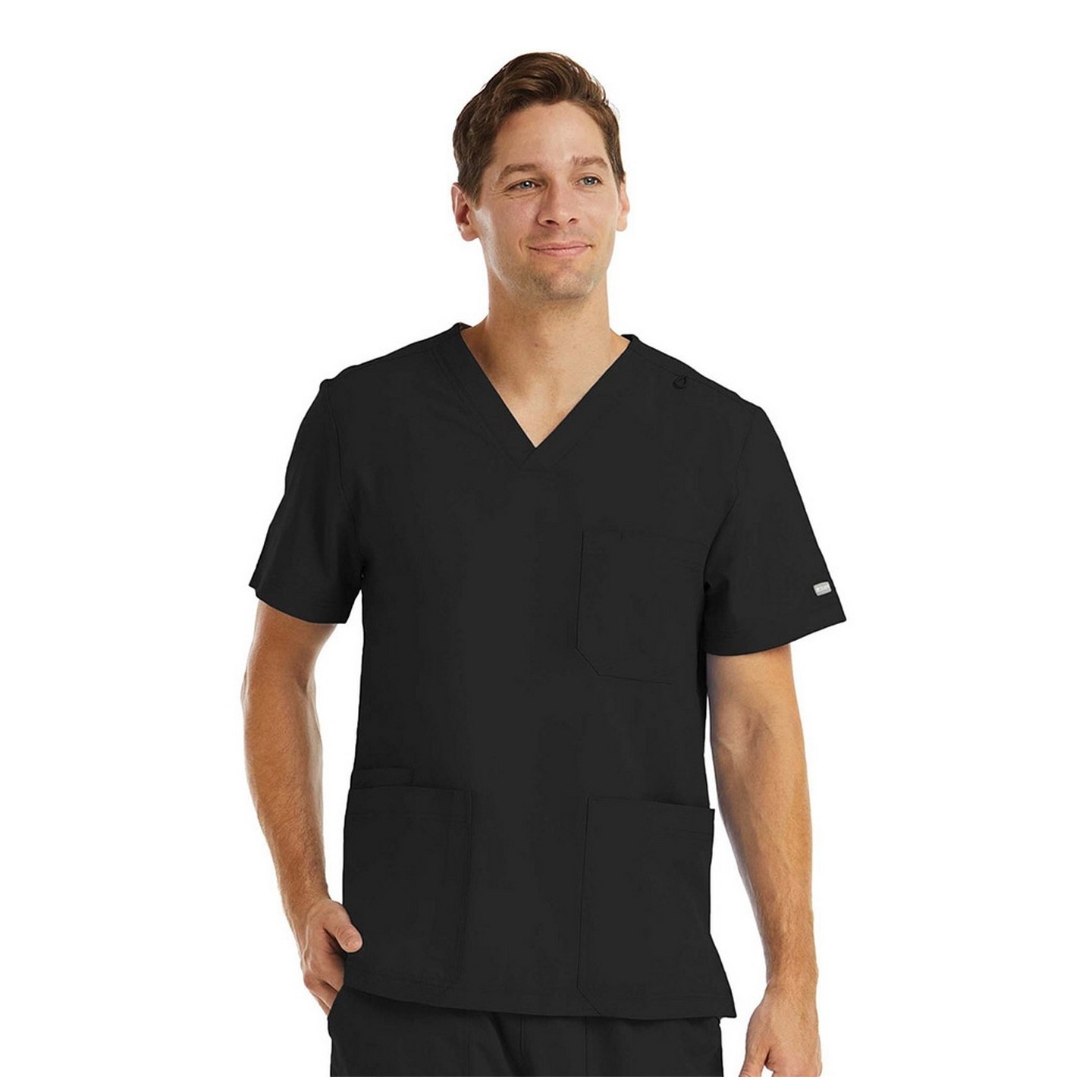 5802 Maevn Momentum Men's 3 Pocket V-Neck Top