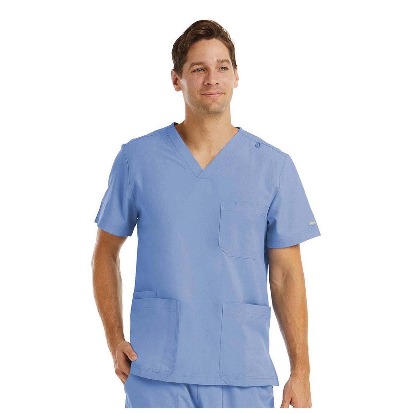 5802 Maevn Momentum Men's 3 Pocket V-Neck Top