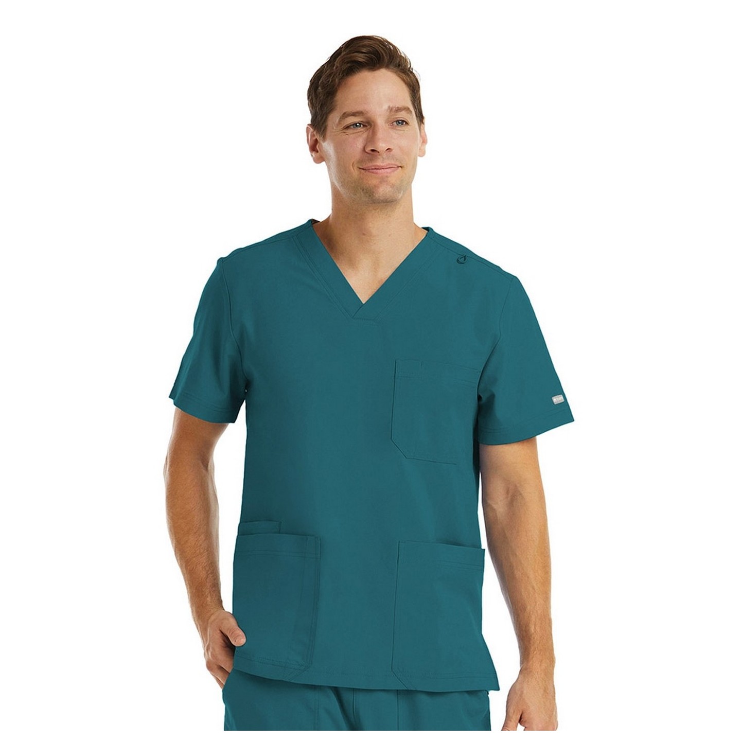 5802 Maevn Momentum Haut d'Uniforme Col en V à 3 poches pour Hommes