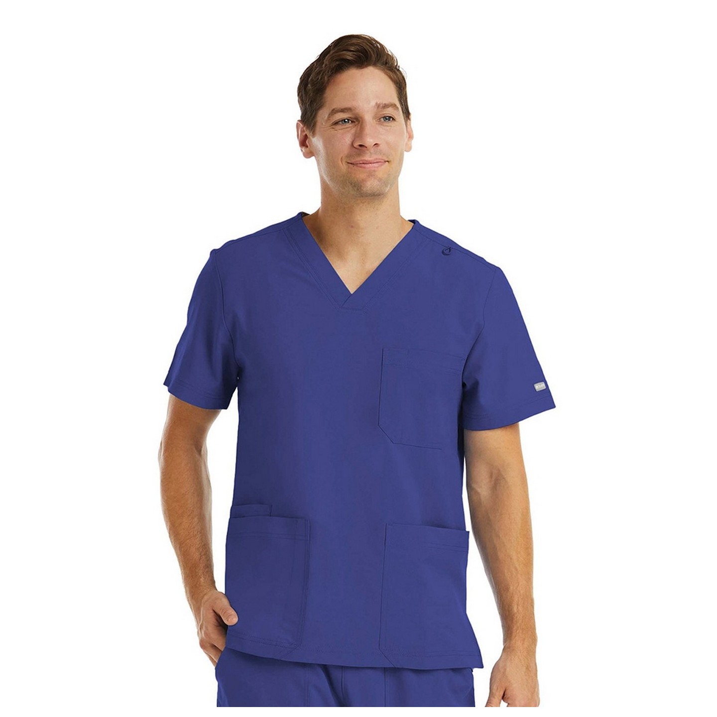 5802 Maevn Momentum Men's 3 Pocket V-Neck Top