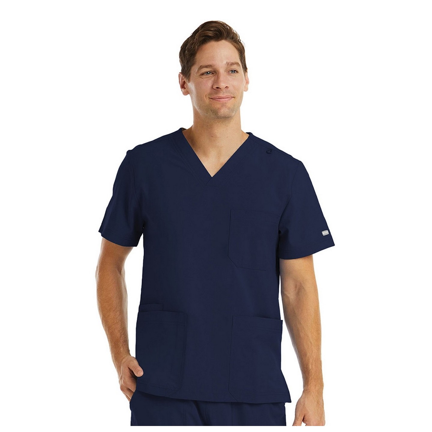 5802 Maevn Momentum Men's 3 Pocket V-Neck Top