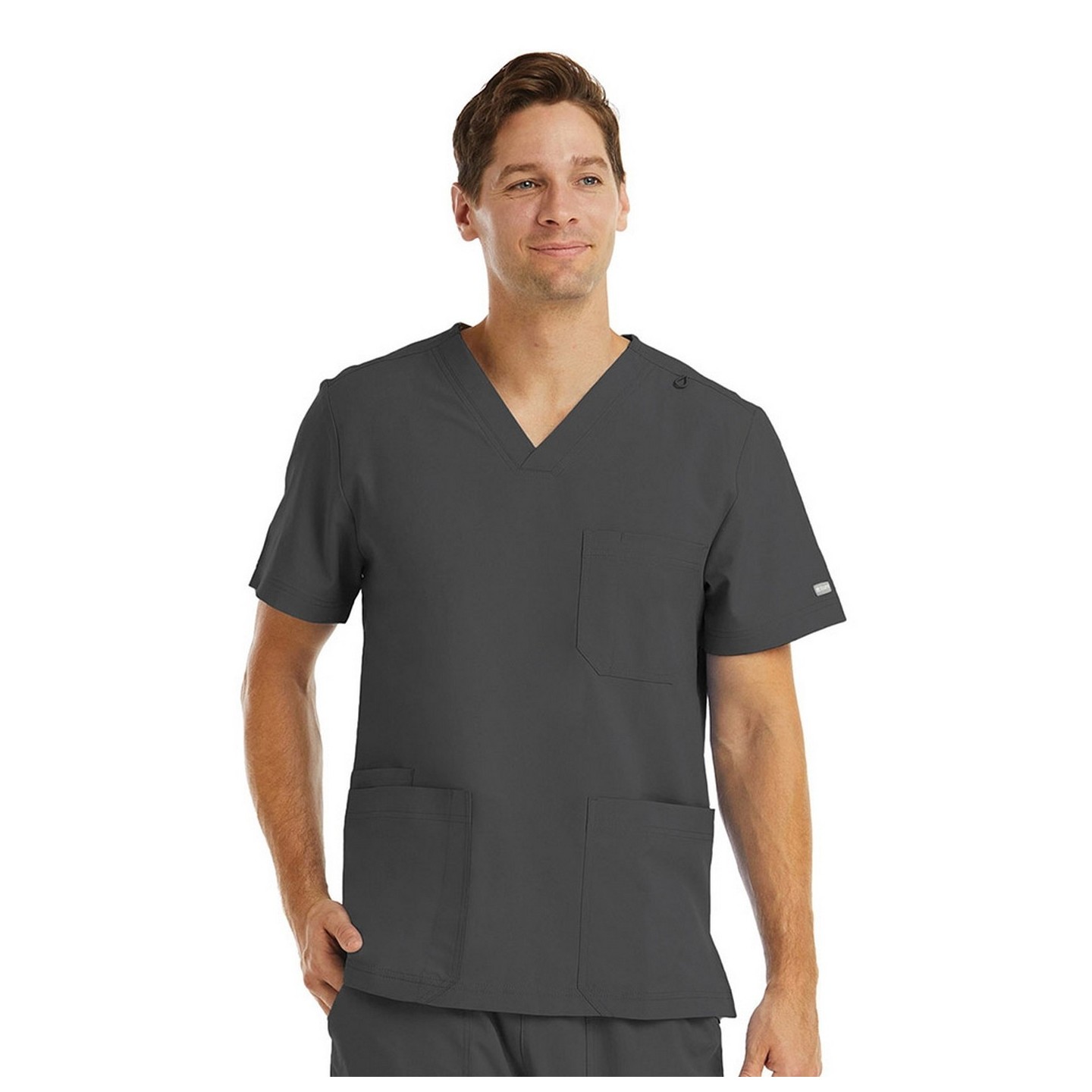 5802 Maevn Momentum Men's 3 Pocket V-Neck Top