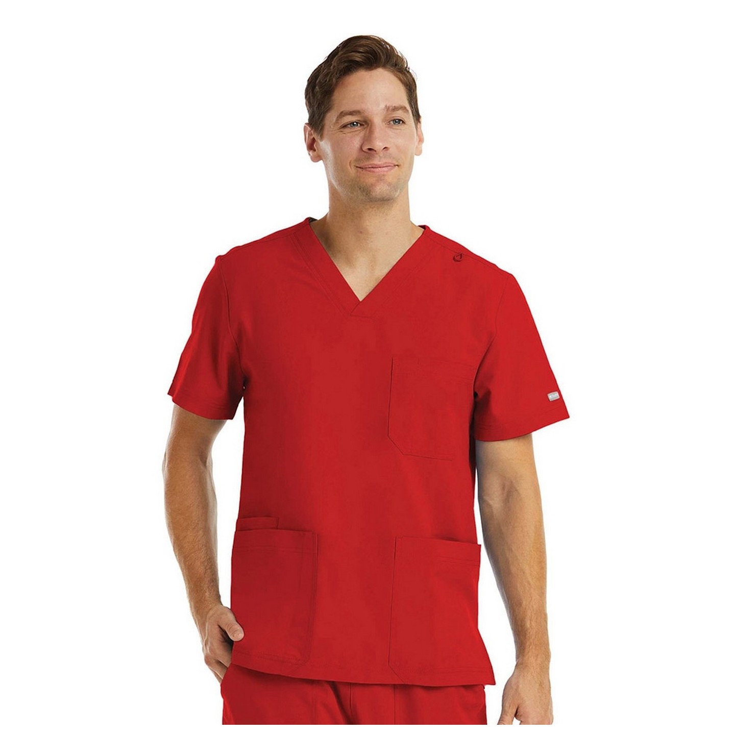 5802 Maevn Momentum Haut d'Uniforme Col en V à 3 poches pour Hommes