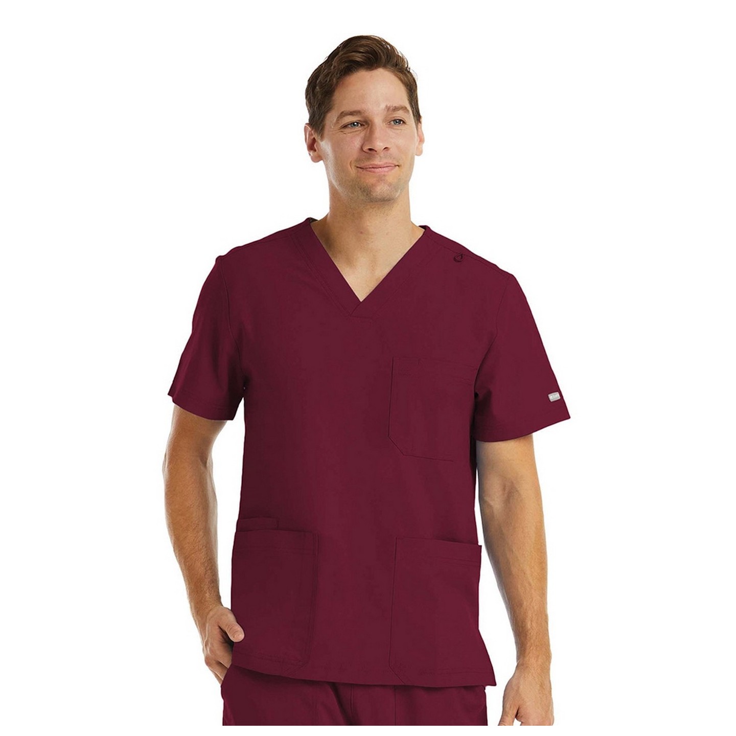 5802 Maevn Momentum Haut d'Uniforme Col en V à 3 poches pour Hommes