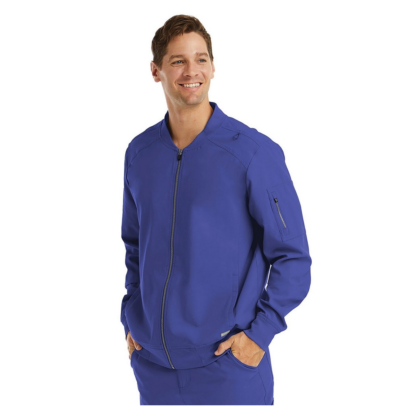 5861 Maevn Momentum Men's Full Zipper Warm-Up Jacket