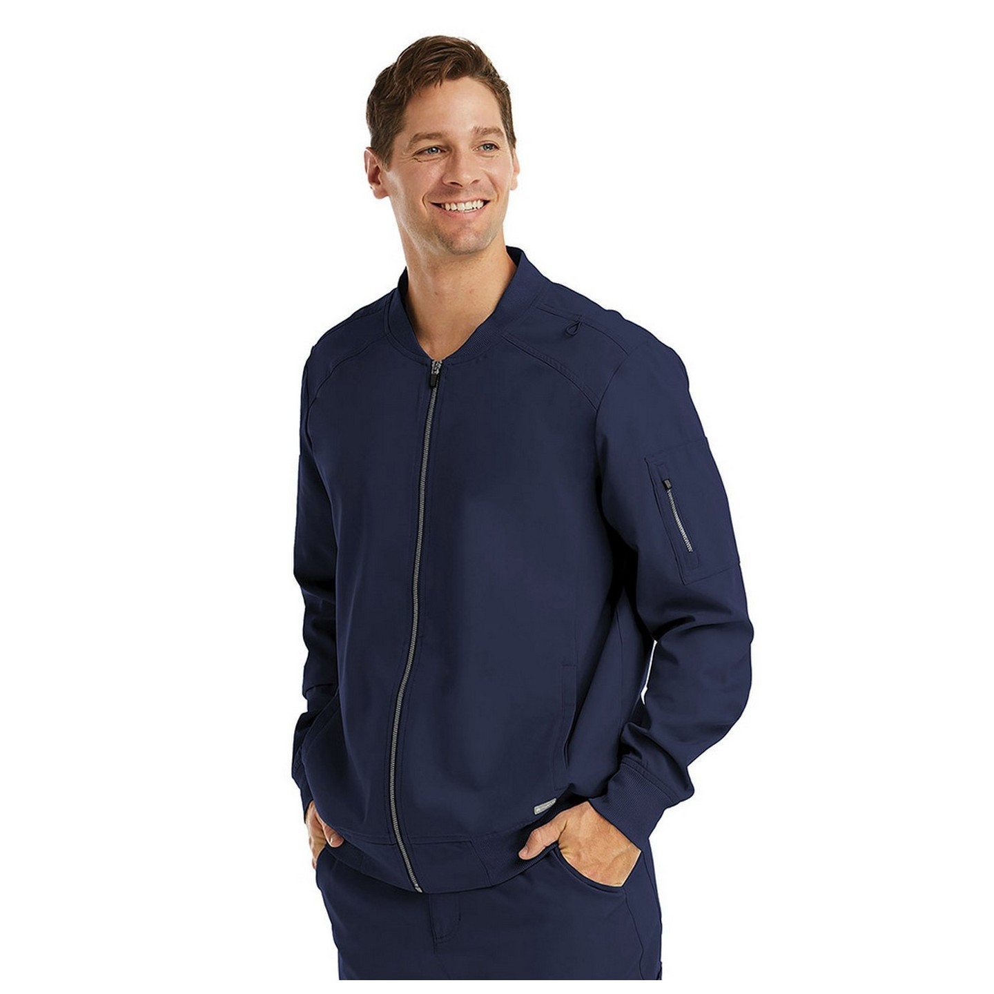 5861 Maevn Momentum Men's Full Zipper Warm-Up Jacket