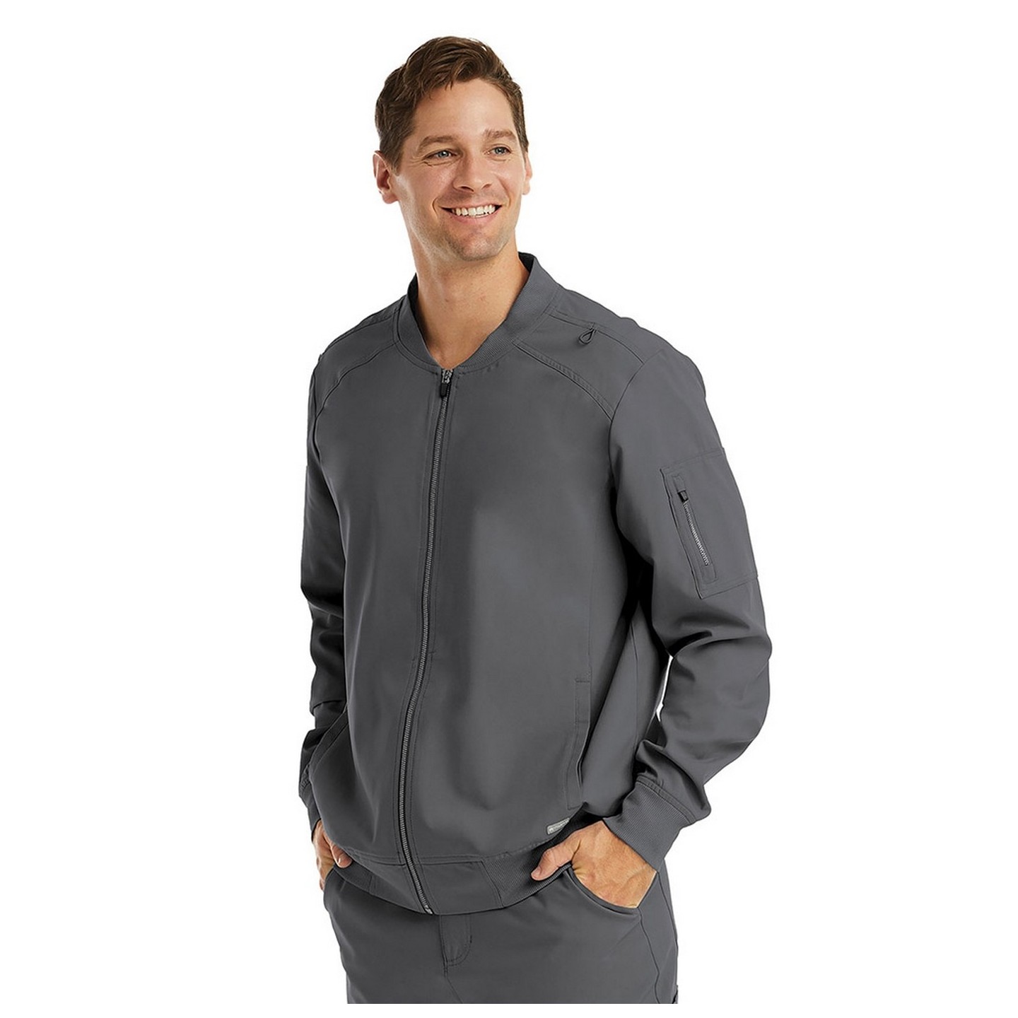 5861 Maevn Momentum Men's Full Zipper Warm-Up Jacket