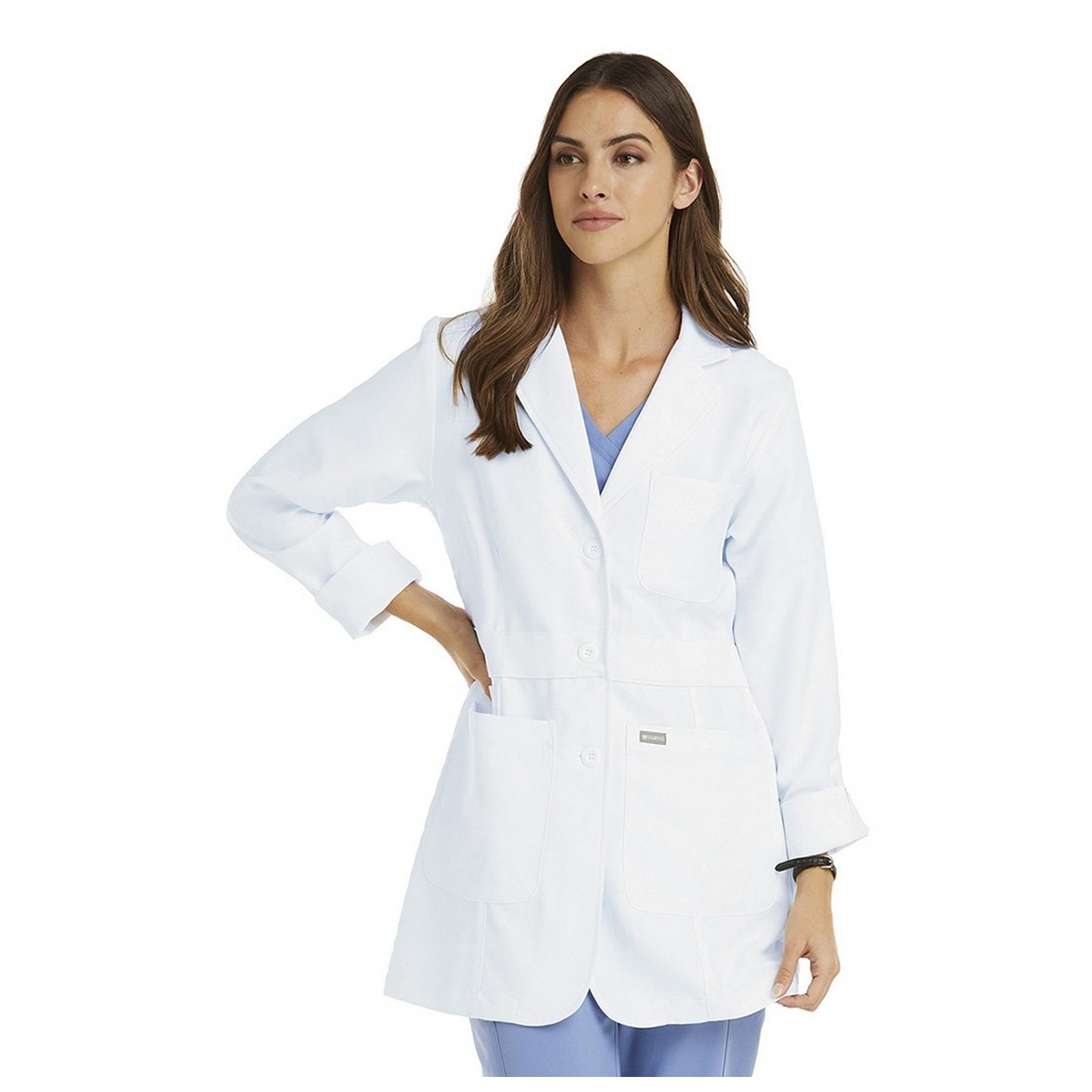5072 Maevn Momentum Women's Mid-Length Lab Coat