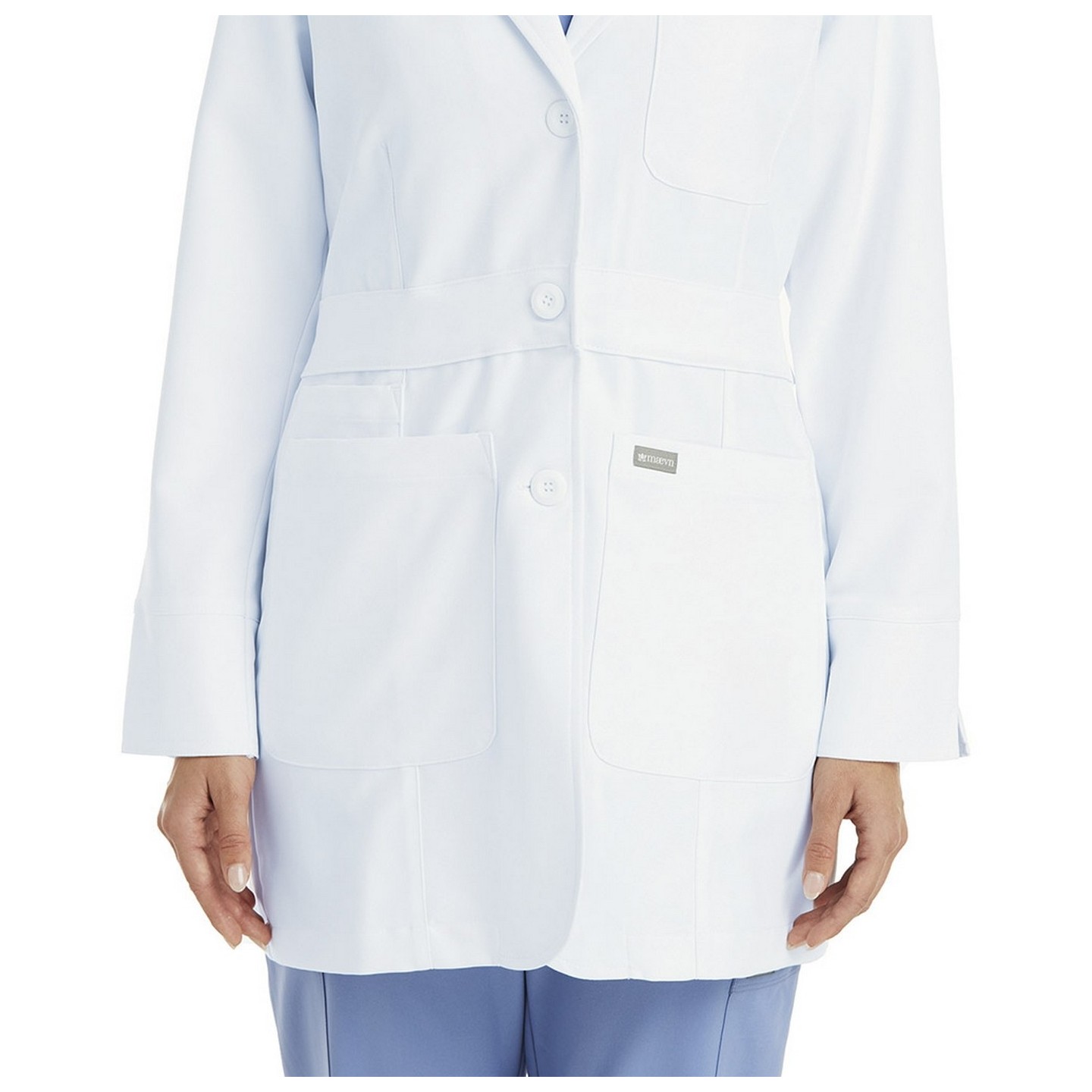 5072 Maevn Momentum Women's Mid-Length Lab Coat