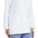 5073 Maevn Momentum Women's Notched Collar Lab Coat