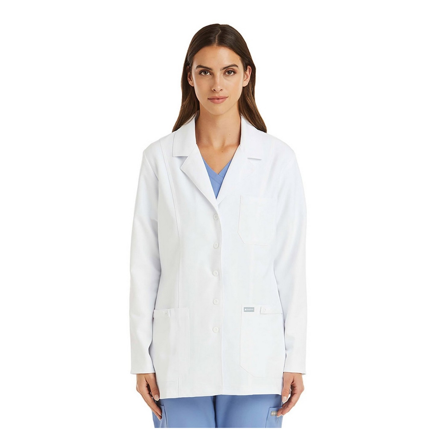 5973 Maevn Momentum Women's Fitted Lab Coat