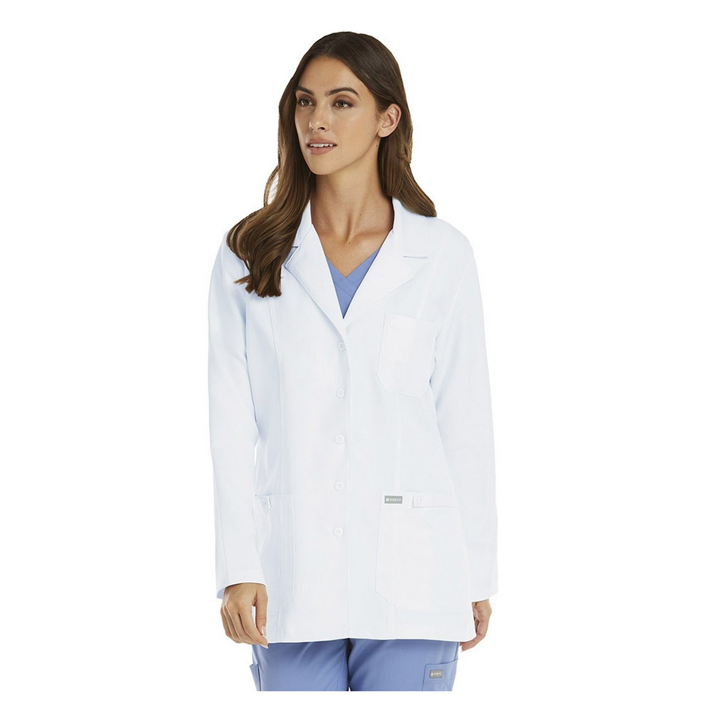 5973 Maevn Momentum Women's Fitted Lab Coat