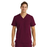 5902 Maevn Matrix Pro Men's 3 Pocket V-neck Top
