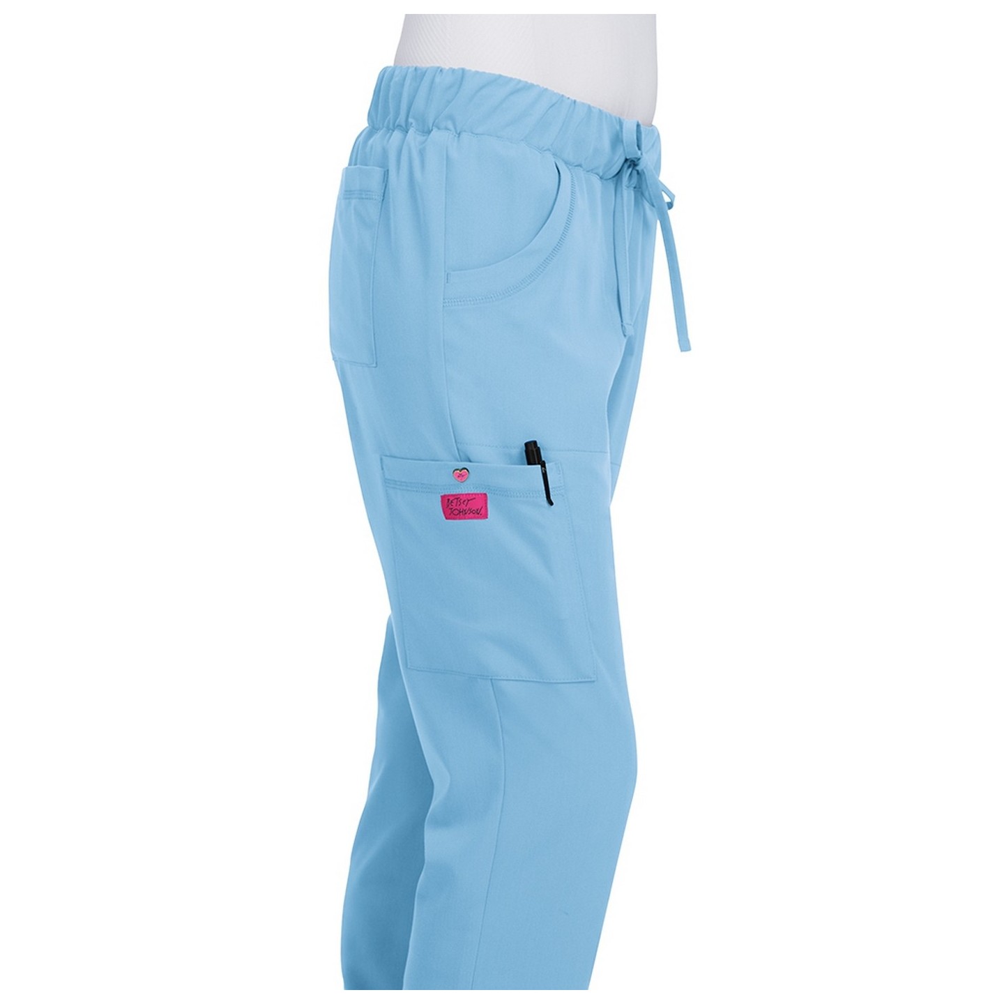 B700 koi - Betsey Johnson Buttercup Tapered Leg Scrub Pants