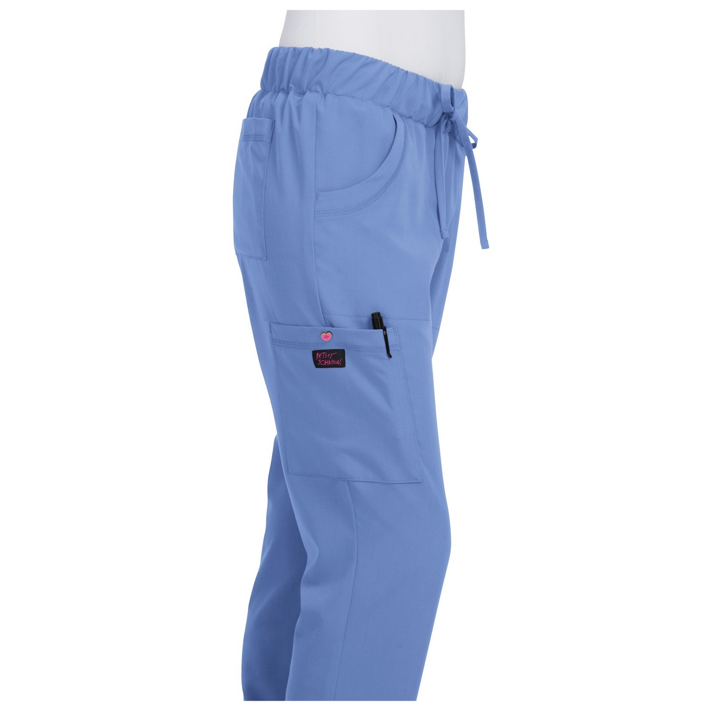 B700 koi - Betsey Johnson Buttercup Tapered Leg Scrub Pants