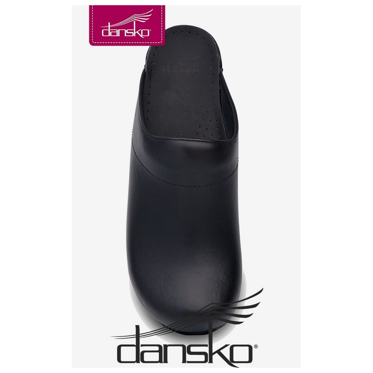 Dansko Clogs Hommes - Karl Black Box Leather