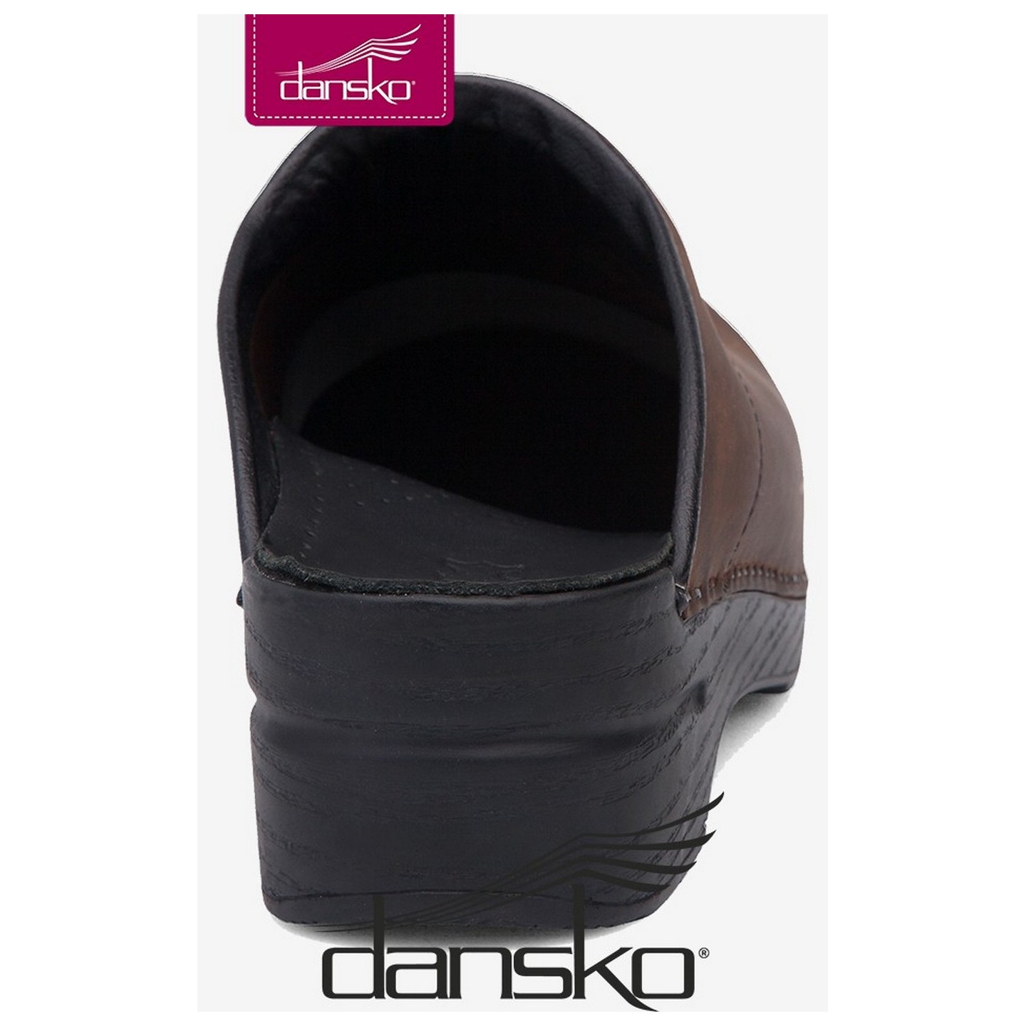 Dansko Clogs Hommes - Karl Antique Brown Oiled Leather