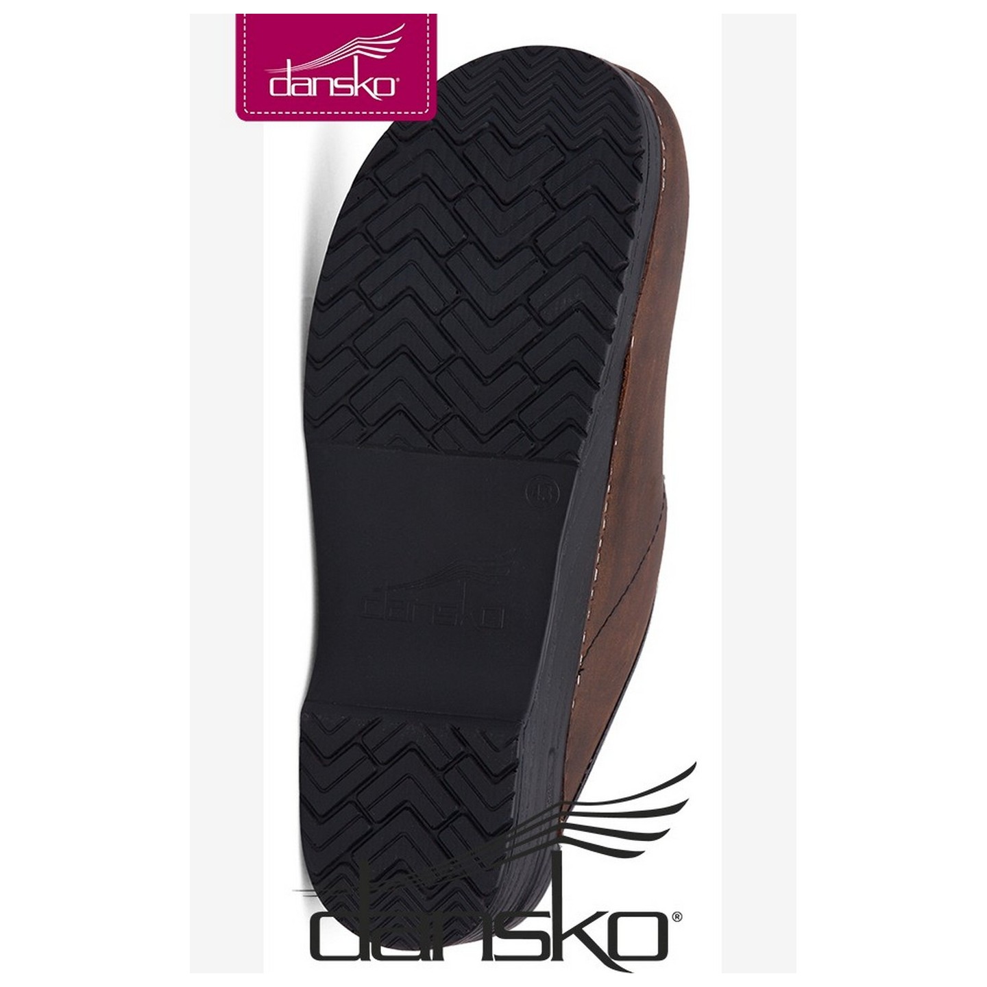 Dansko Clogs Hommes - Karl Antique Brown Oiled Leather