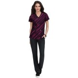 1071PR koi Lite Stretch Align Print Top - In Motion