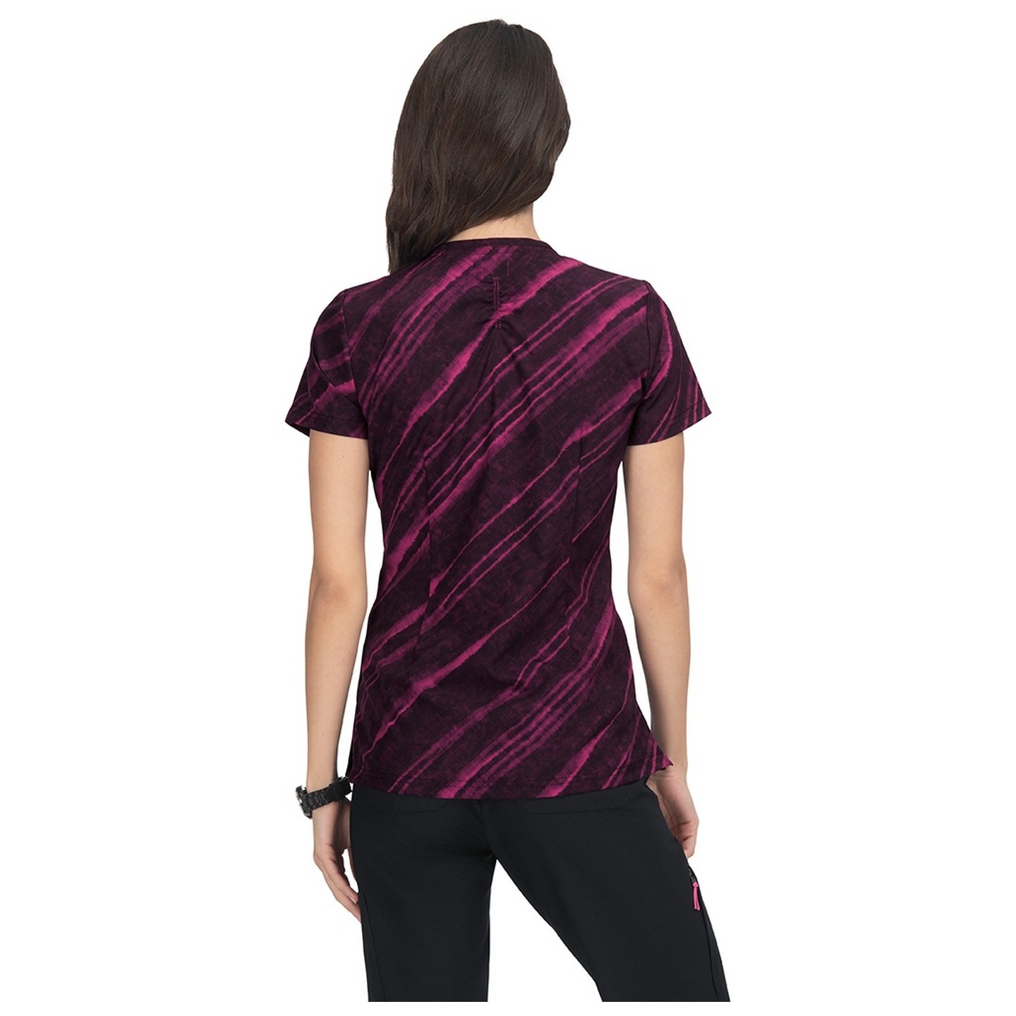 1071PR koi Lite Stretch Align Print Top - In Motion