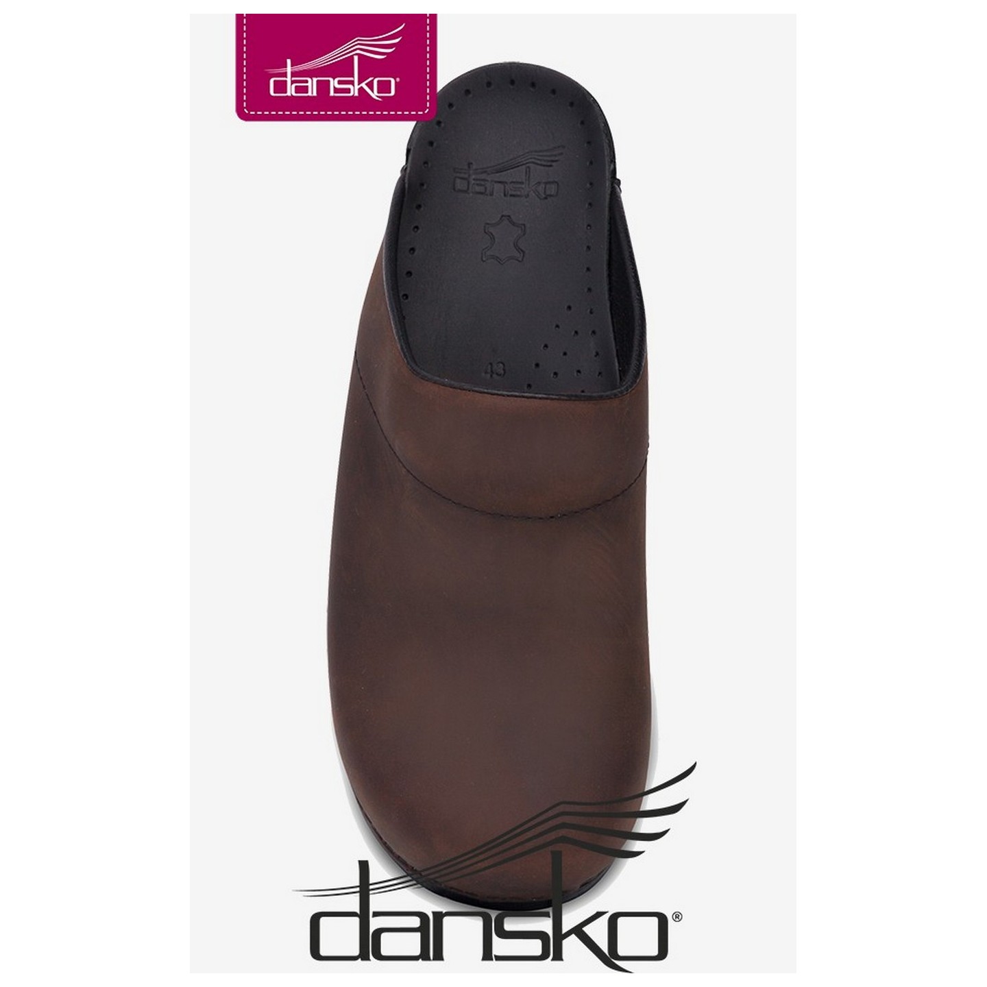 Dansko Clogs Men's - Karl Antique Brown Oiled Leather