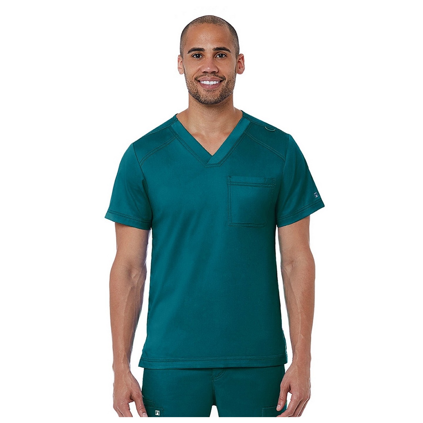 5501 Matrix Mens Men's Basic V-Neck Top