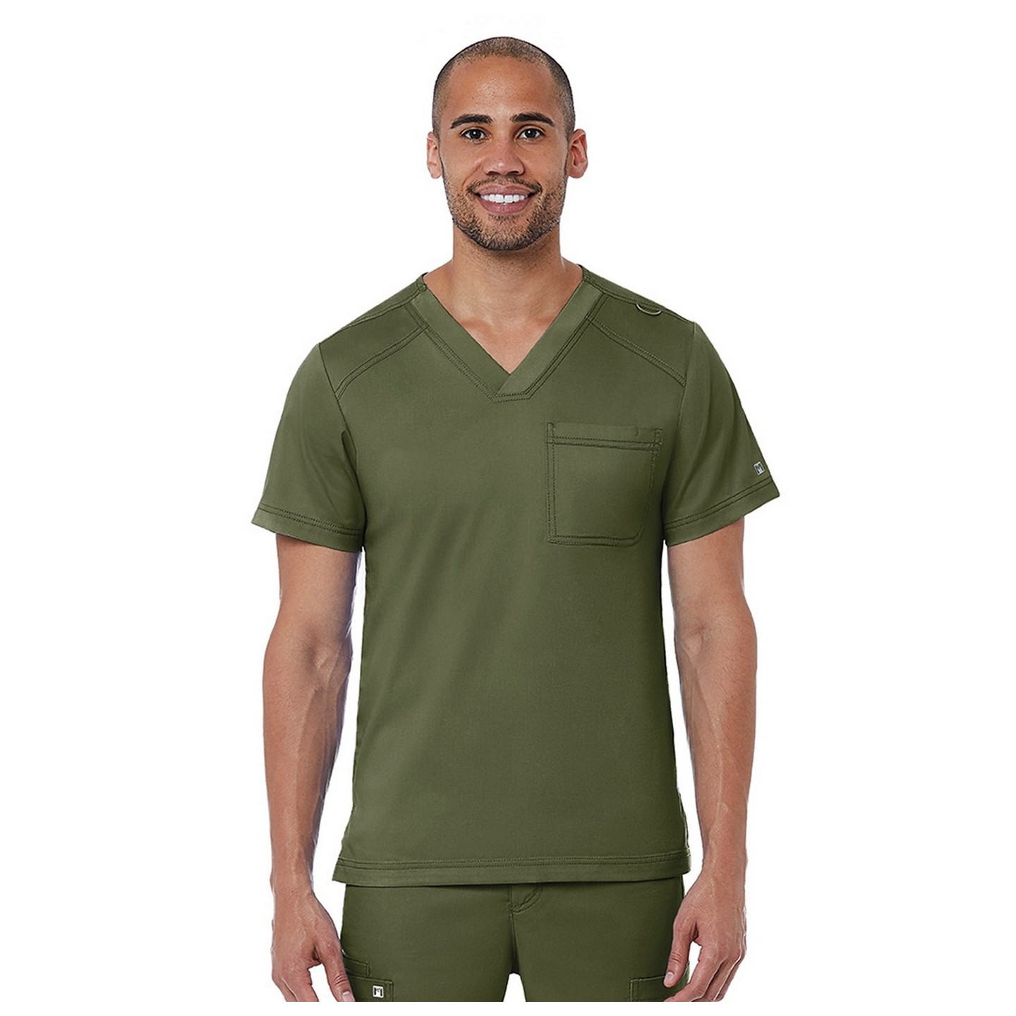 5501 Matrix Haut basique à col en V pour hommes