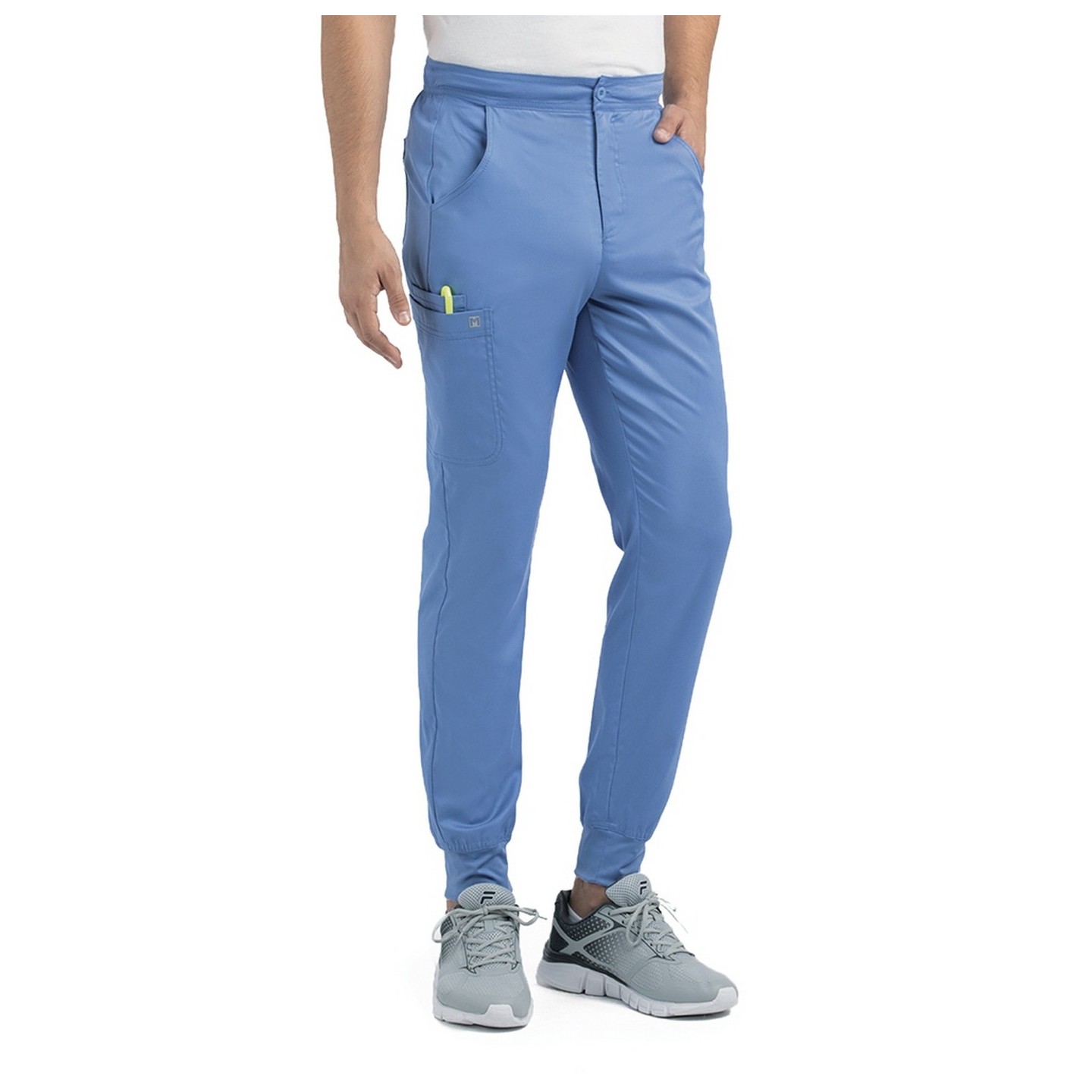 8501 Matrix Pantalon de jogging à taille mi-élastique pour homme