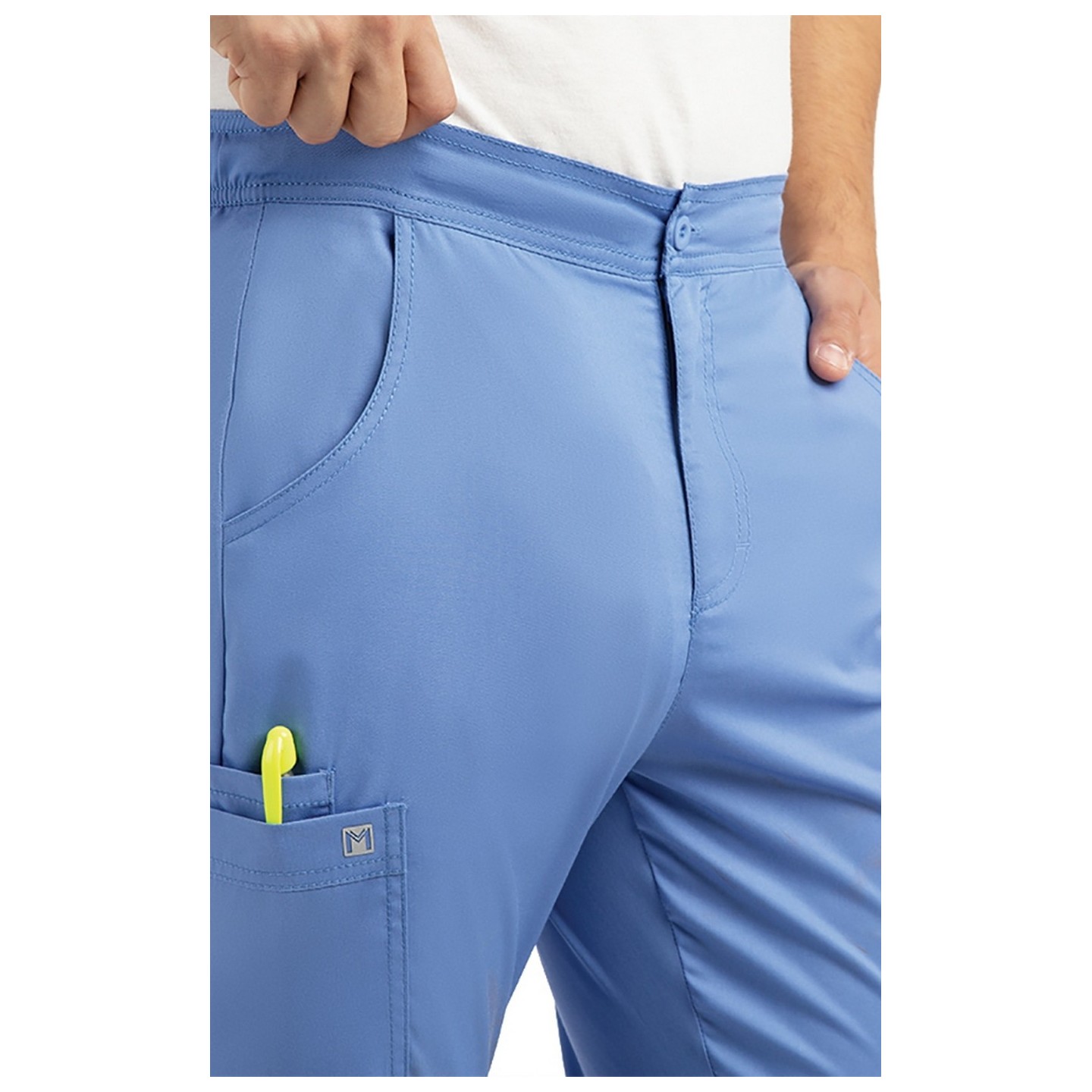 8501 Matrix Pantalon de jogging à taille mi-élastique pour homme