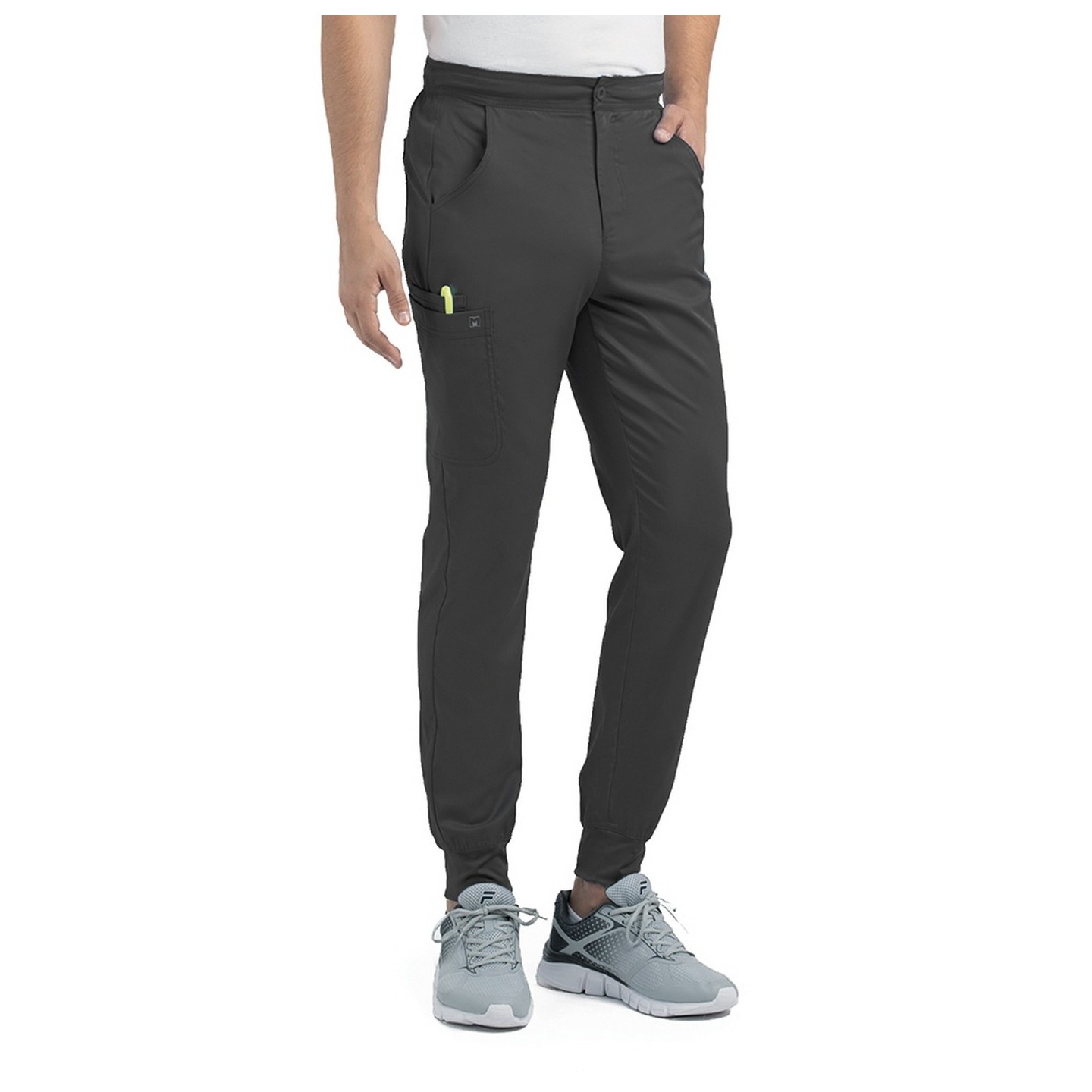 8501 Matrix Pantalon de jogging à taille mi-élastique pour homme