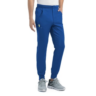 8501 Matrix Pantalon de jogging à taille mi-élastique pour homme