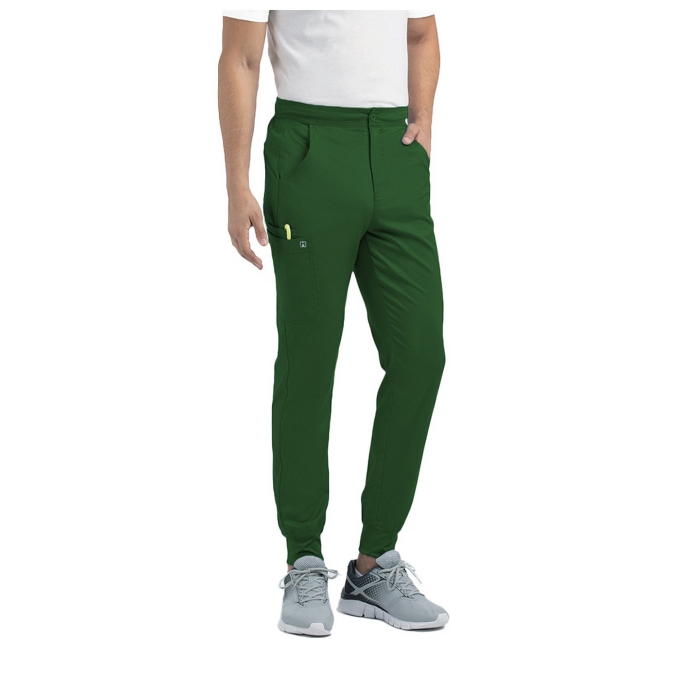 8501 Matrix Pantalon de jogging à taille mi-élastique pour homme