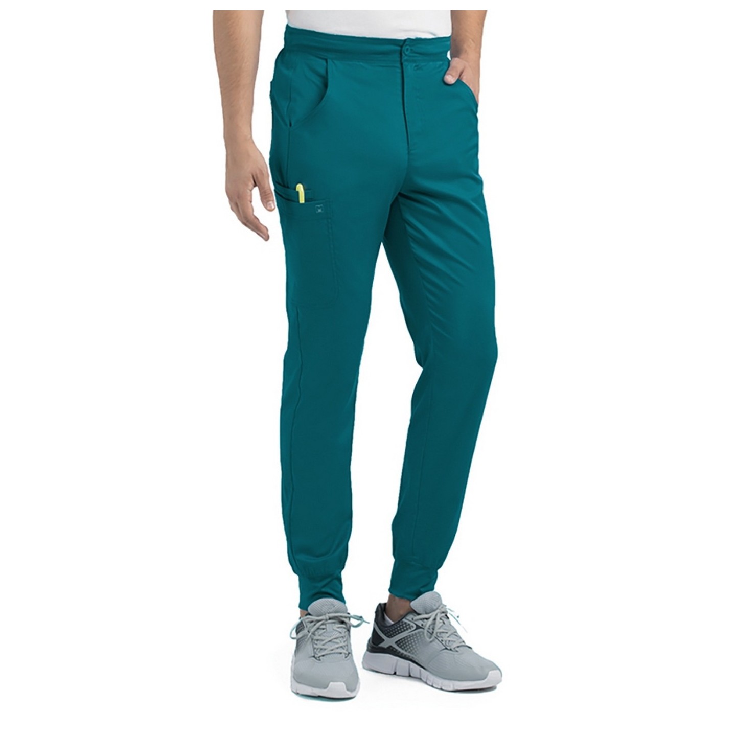 8501 Matrix Men's Half Elastic Waistband Jogger Pant