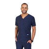 T7010 - Le Haut Alex pour Homme/Unisexe à col en V avec 3 Poches