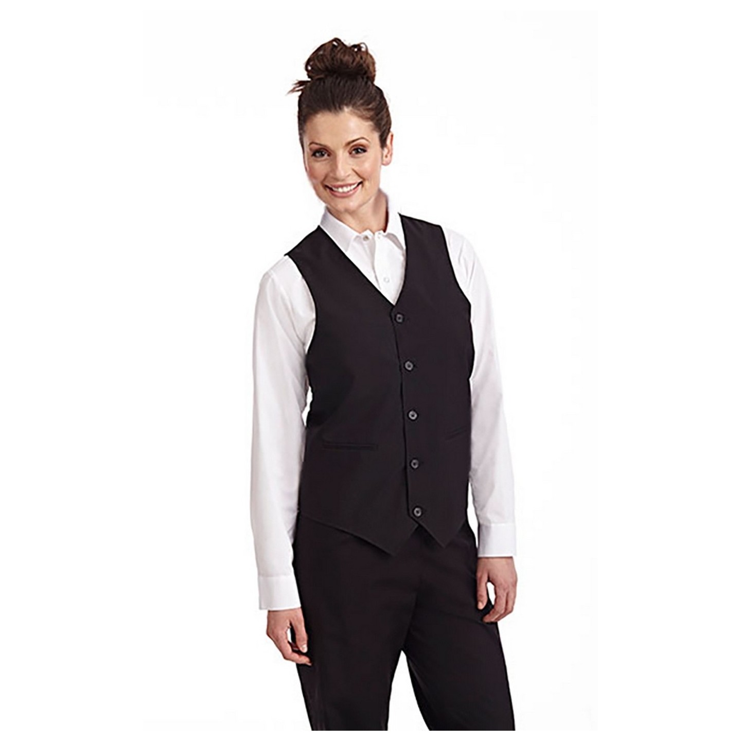 VE340 MOBB Veste Noir de Serveur/Serveuse Unisexe