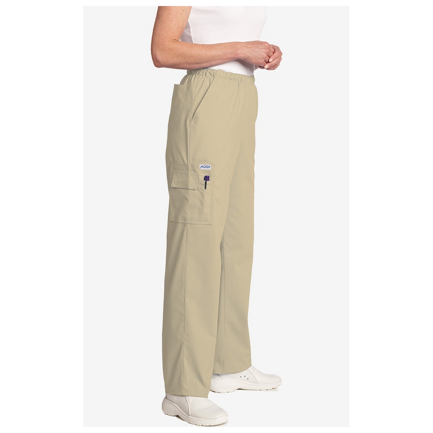*VENTE FINALE KHAKI 307P-Petite Pantalon MOBB unisexe parfait avec 5 poches