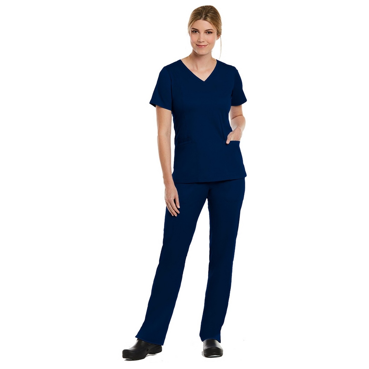 3501 Matrix Both Side V-Neck Top - Maevn