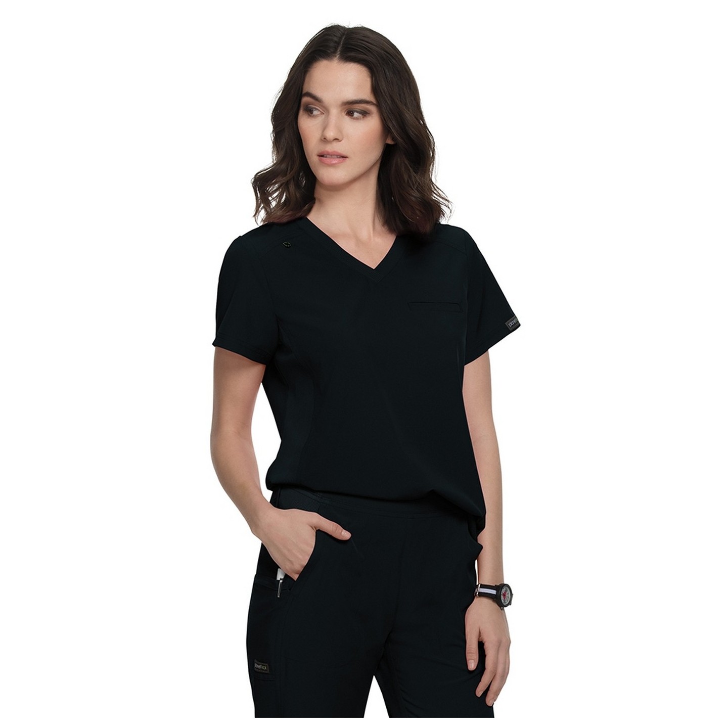 1038 Planet koi Renew Haut d'Uniforme à Col en V