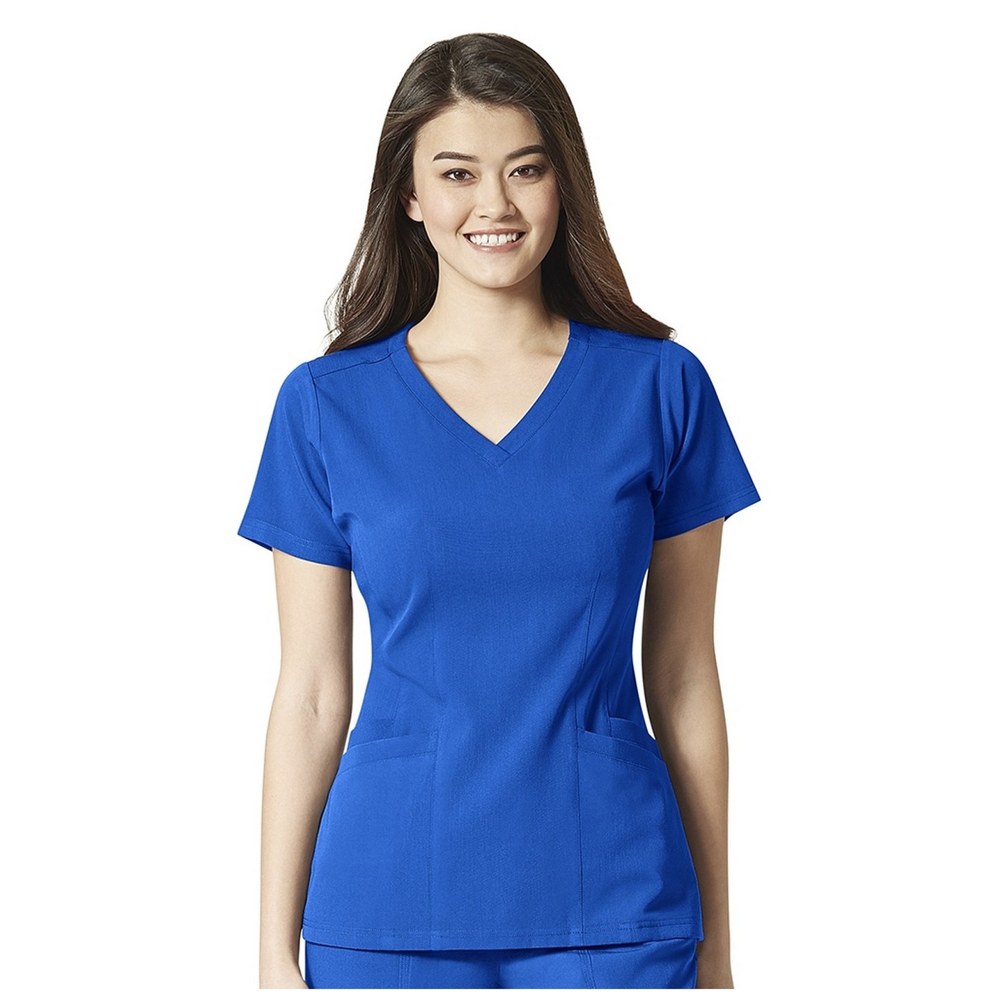 6129 WonderWink Aero Haut à col en V pour femme