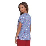 384PR koi Basics Leslie Haut Imprimé - Sweet Tooth 