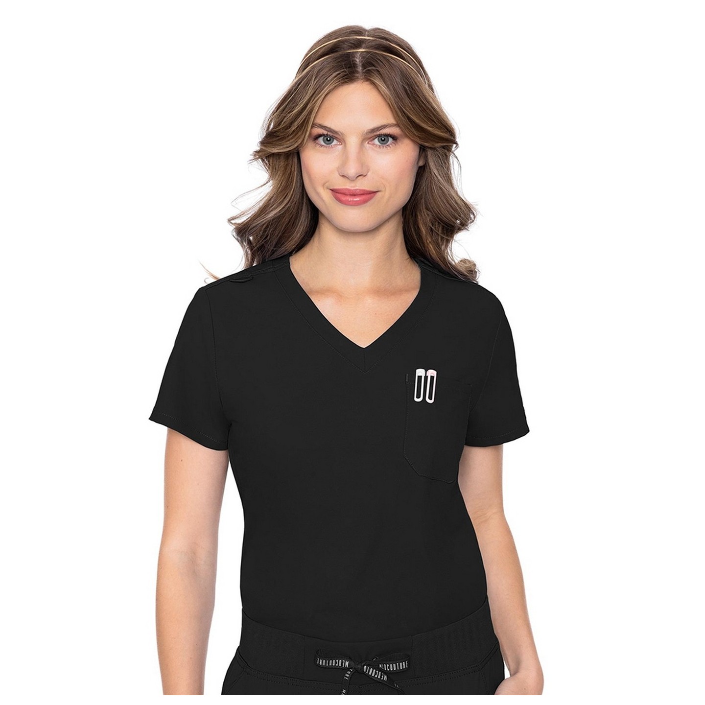 2432 Med Couture Insight Haut d'Uniforme à Une Poche