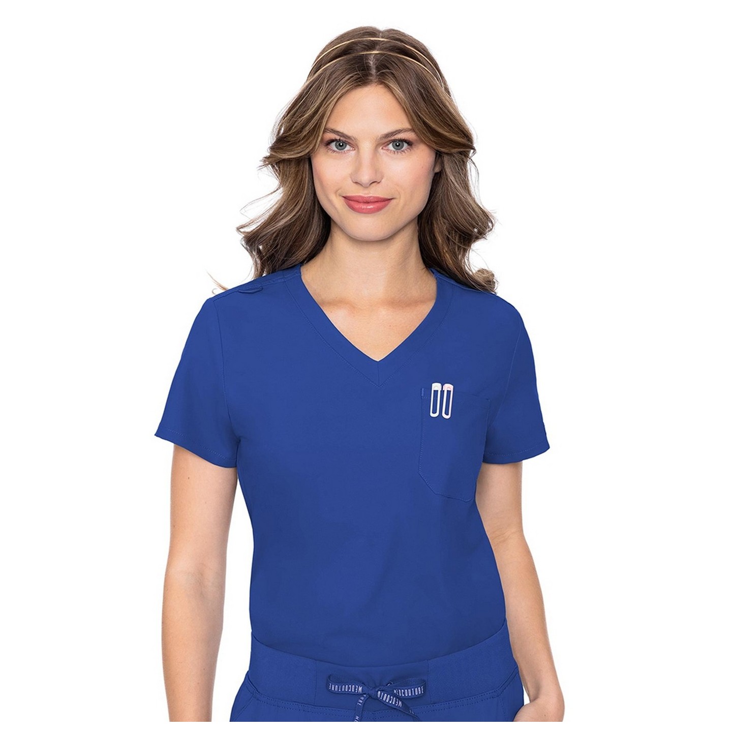 2432 Med Couture Insight Haut d'Uniforme à Une Poche