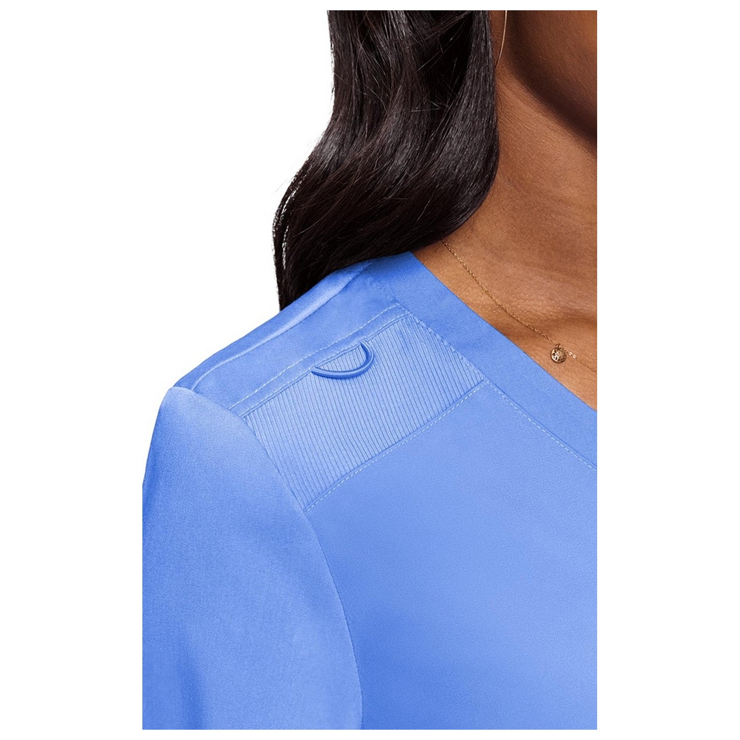 7448 Med Couture Touch Chest Pocket Top