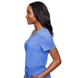 7448 Med Couture Touch Chest Pocket Top