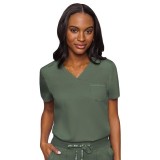7448 Med Couture Touch Chest Pocket Top
