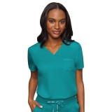 7448 Med Couture Touch Chest Pocket Top